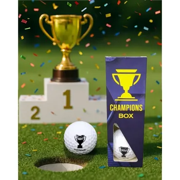 Golfový míček Golfové míčky, dárková sada Champions (3 míčky)