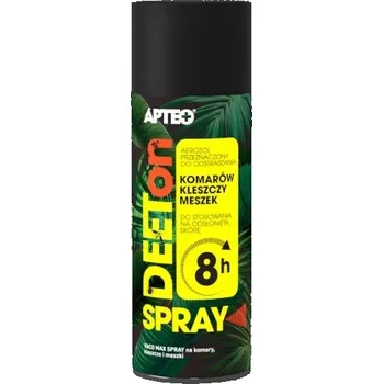 Přípravek proti hmyzu Sprej proti hmyzu Apteo DEETon 170 ml pro dospělé, účinnost 8 hodin