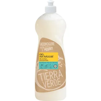 TIERRA VERDE Gel na nádobí – BIO sladká máta 1l
