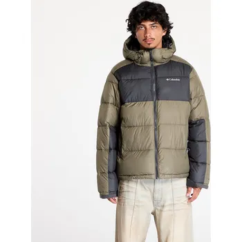 Pánská móda Bunda Columbia Pike Lake™ II Hooded Jacket Stone Green XXL