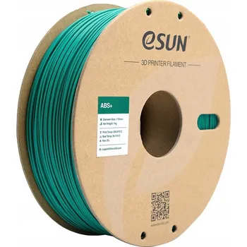 Filament ESun ABS+ Filament zelený, papírová cívka, 1.75mm