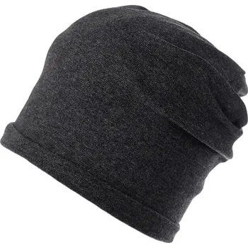 Čepice Bavlněná čepice dámská, střední, 5 šedá tmavá