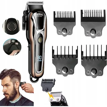 Strojek na vlasy STŘÍHACÍ STROJEK NA VLASY ZASTŘIHOVAČ VOUSŮ BEZDRÁTOVÁ SADA HOLICÍ STROJEK