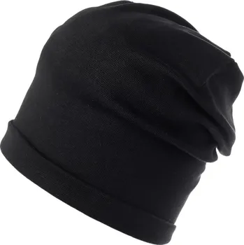 Čepice Bavlněná čepice dámská, velké, 6 černá