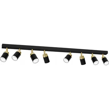 Stropní Svítidlo Luminex 110 x 6 cm černý