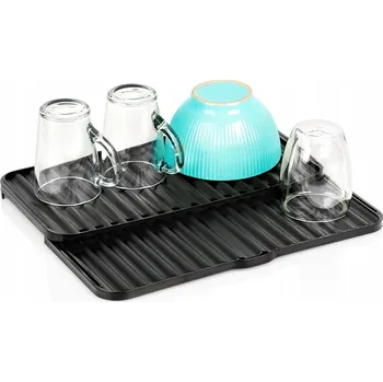 Organizace kuchyně Rozkládací podložka na sušení nádobí 37,5 x 20,5/33 cm