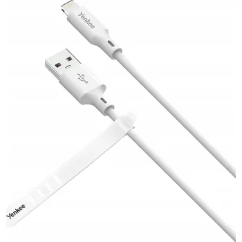 Datový kabel Kabel Yenkee USB - Apple Lightning 1,5 m bílý