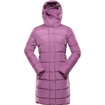 Dámský kabát Dámský hi-therm kabát ALPINE PRO EDORA růžová XL