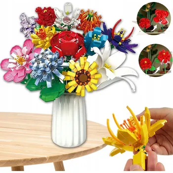 ostatní stavebnice Stavebnice květinová sada 1064 ks dílů