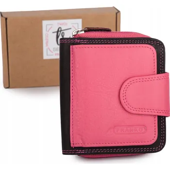 Peněženka Franko dámská peněženka z pravé kůže černá