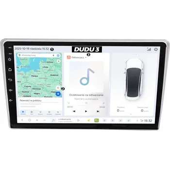 Autorádio AUTORÁDIO S NAVIGACÍ TOYOTA AVENSIS T25 2003-2008 ANDROID DUDU3 QLED 4/64GB