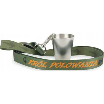 Sklenice Lovecká trofej pro KRÁLE LOVU - vodítko a sklenička z kovu 20 ml