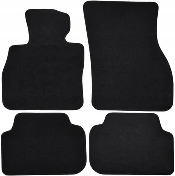 autokoberec PREMIUM BLACK velurový autokoberce pro Mini Clubman F54 2016- 4ks