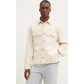 Pánská košile Košile Abercrombie & Fitch KI125.4382.100 béžová 01X, vel. XL