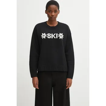 Dámský svetr Svetr s příměsí vlny Helly Hansen BLISS, XS, černá, 99X