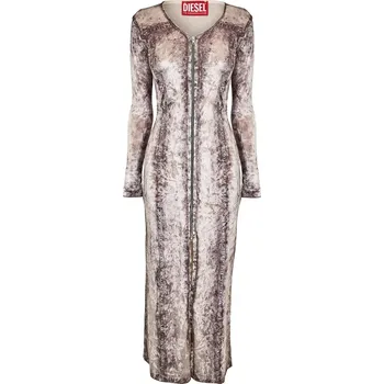 Dámské šaty Šaty Diesel Blk Gry Denim 1219855 8