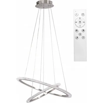 TOOLIGHT LAMPA LHJ045-CP2 BROUŠENÝ NIKL + DÁLKOVÝ OVLADAČ