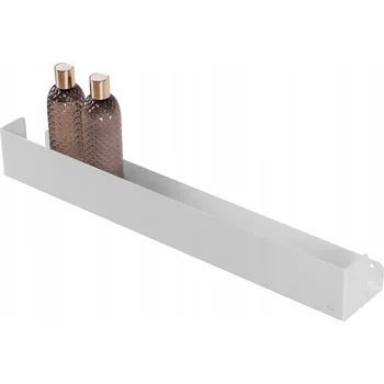 Koupelnový nábytek Nástěnná koupelnová polička do sprchy Pescara 60 cm Šedá