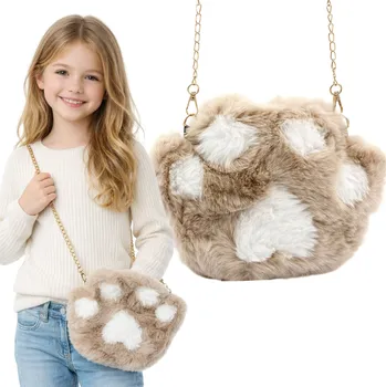 Kabelka Furry kabelka, kabelka pro teenagerku, dárek pro teenagerku, malá kabelka.