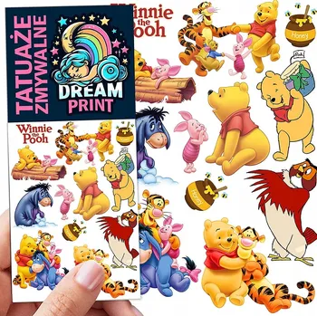 Odstranitelné tetování Filmová a herní nálepka na tetování Dětské vodní tetování Omyvatelné k narozeninám Dárek Dočasný dárek pro děti Originální opakovaně použitelné Spousta Vzorů