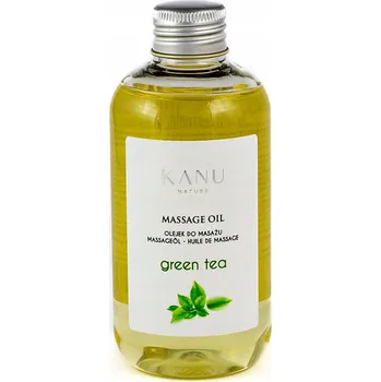 Masážní přípravek Masážní olej KANU Zelený čaj 200 ml