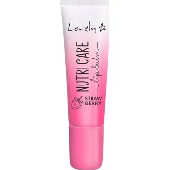 Péče o rty Lovely Nutri Care balzám na rty 3 Strawberry 8ml