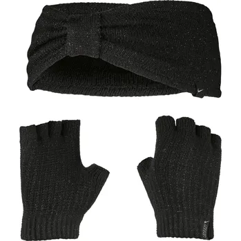 Čelenka Nike teplá zimní sada: čelenka a rukavice bez prstů