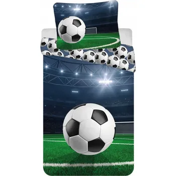 Prostěradlo Ložní povlečení Fotbalový stadion Lehké 140×200cm, 70x90cm