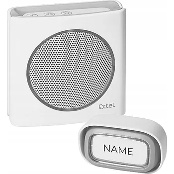 Domovní zvonek Bezdrátový zvonek Extel 200 m 85 dB