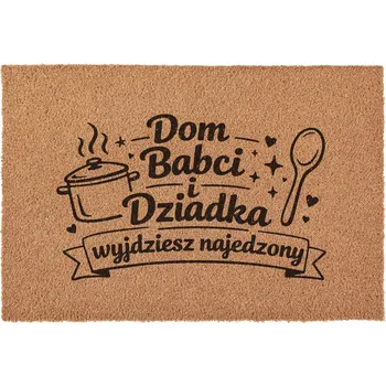 Rohožka Rohožka ke dveřím Den Prarodičů kokosová 60x40 cm