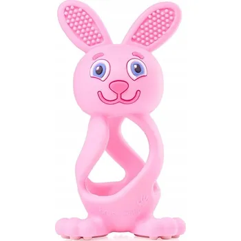 Brush Baby Bobbie Bunny Kousátko pro miminka na prořezávání zoubků PINK