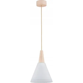 Závěsné svítidlo ALFA BEVEL 61210 DŘEVO / BÍLÁ