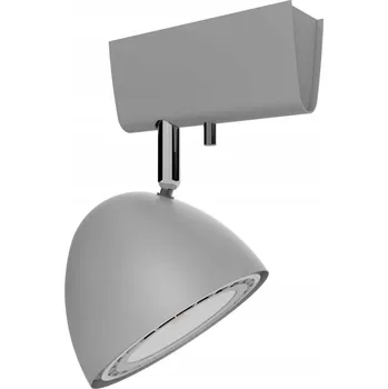 Stropní reflektor kulatý Nowodvorski šedý