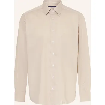 Pánská košile Eterna Pánská Košile Comfort Fit, béžová / bílá, 45