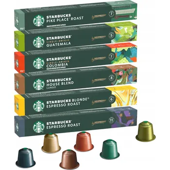 Kapsle do Nespresso Starbucks Espresso Roast 10 ks