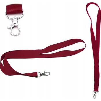 Šňůrka na krk pro identifikátor 90 cm s karabinou