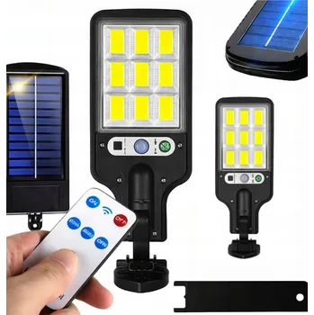 Venkovní osvětlení Solární lampa pouliční výkonná venkovní na zahradu k domu LED COB LU17