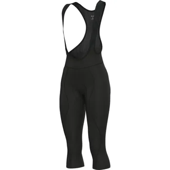 Cyklistické kalhoty ALÉ Cyklistické kalhoty 3/4 s laclem - PRAGMA WINTER - černá XL