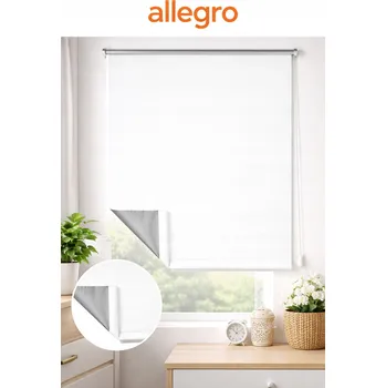 Roleta Okenní roleta s termoizolační vrstvou 60 x 150 cm bílá
