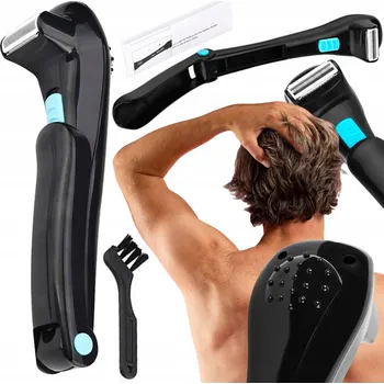 HOLICÍ STROJEK ELEKTRICKÝ HOLICÍ STROJEK NA ZÁDA A TĚLO ZASTŘIHOVAČ NABÍJECÍ