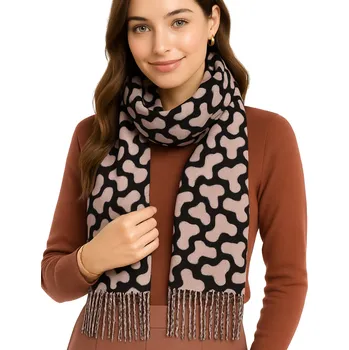 Šála Hagne šála béžová 192 cm - dámská