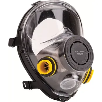 respirátor Portwest P500 Vienna Celoobličejová maska černá