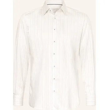 Pánská košile Eterna Pánská Košile Modern Fit, krémová / hnědá / tmavě...