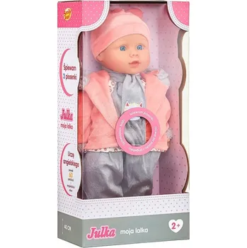 Panenka Smily Play panenka Julka interaktivní miminko 40 cm říká PL/ENG