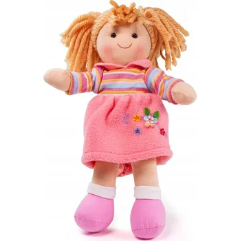 Panenka Bigjigs Toys hadrová Panenka 28 cm