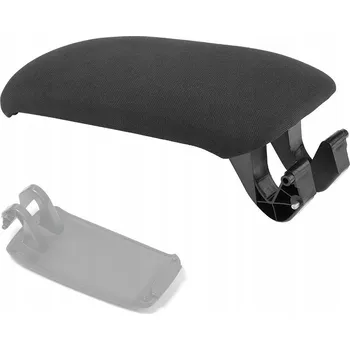 Tuning KLAPKA VÍČKO LOKETNÍ OPĚRKA PRO Audi A3 8P 2003-2012 ČERNÁ