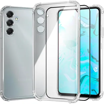 Pouzdro na mobilní telefon Zadní Kryt Hello Case pro Samsung Galaxy M32 5G bezbarvý