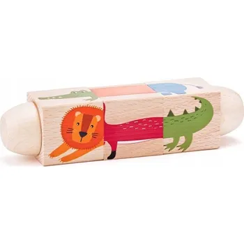 Dřevěná hračka Woody kostka Twist