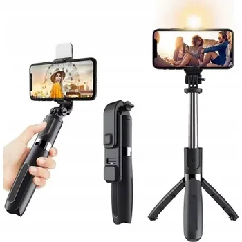 Selfie tyč SELFIE TYČ SE STATIVEM, NASTAVITELNÝ ÚHEL, SKLÁDACÍ