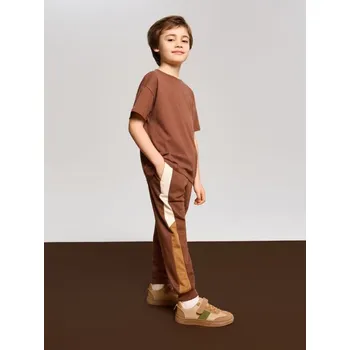 Chlapecké kalhoty Sinsay - Teplákové kalhoty - hnědá - 988FS-88X - 988FS-88X-134